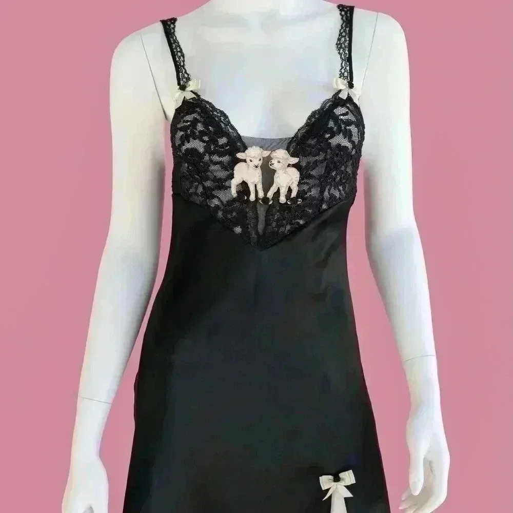 Victoria Secret Gold Label Reworked Vintage Dress - Size XS - Picture 3 of 4